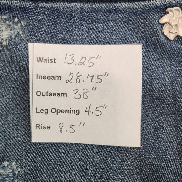 Black Orchid Los Angeles Distressed Skinny Jeans Size 27 Distressed Jeans - Picture 9 of 9